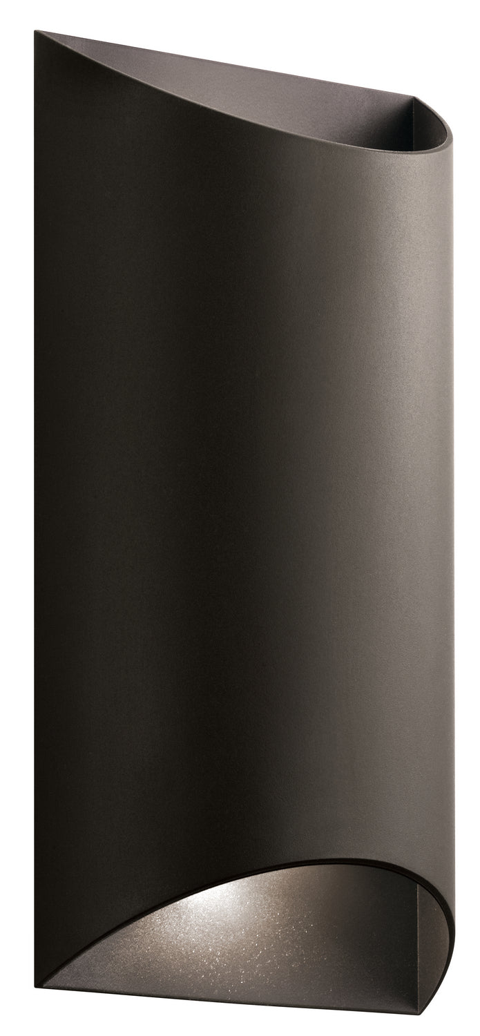 Kichler Canada - 49279AZTLED - LED Outdoor Wall Mount - Wesley - Textured Architectural Bronze