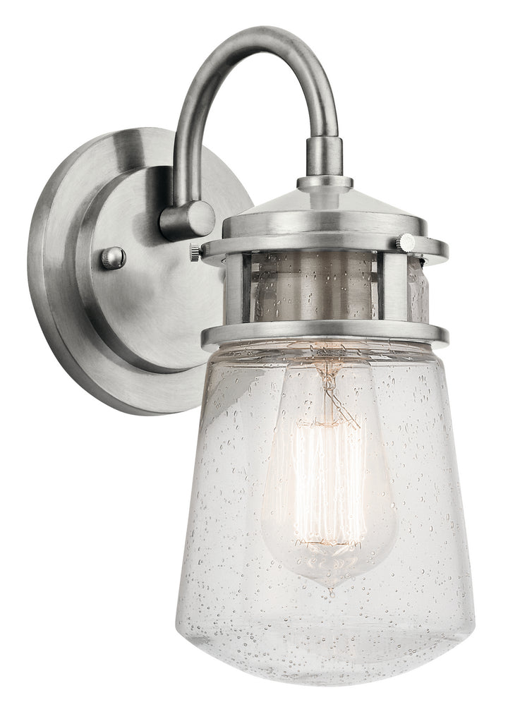 Kichler Canada - 49444BA - One Light Outdoor Wall Mount - Lyndon - Brushed Aluminum