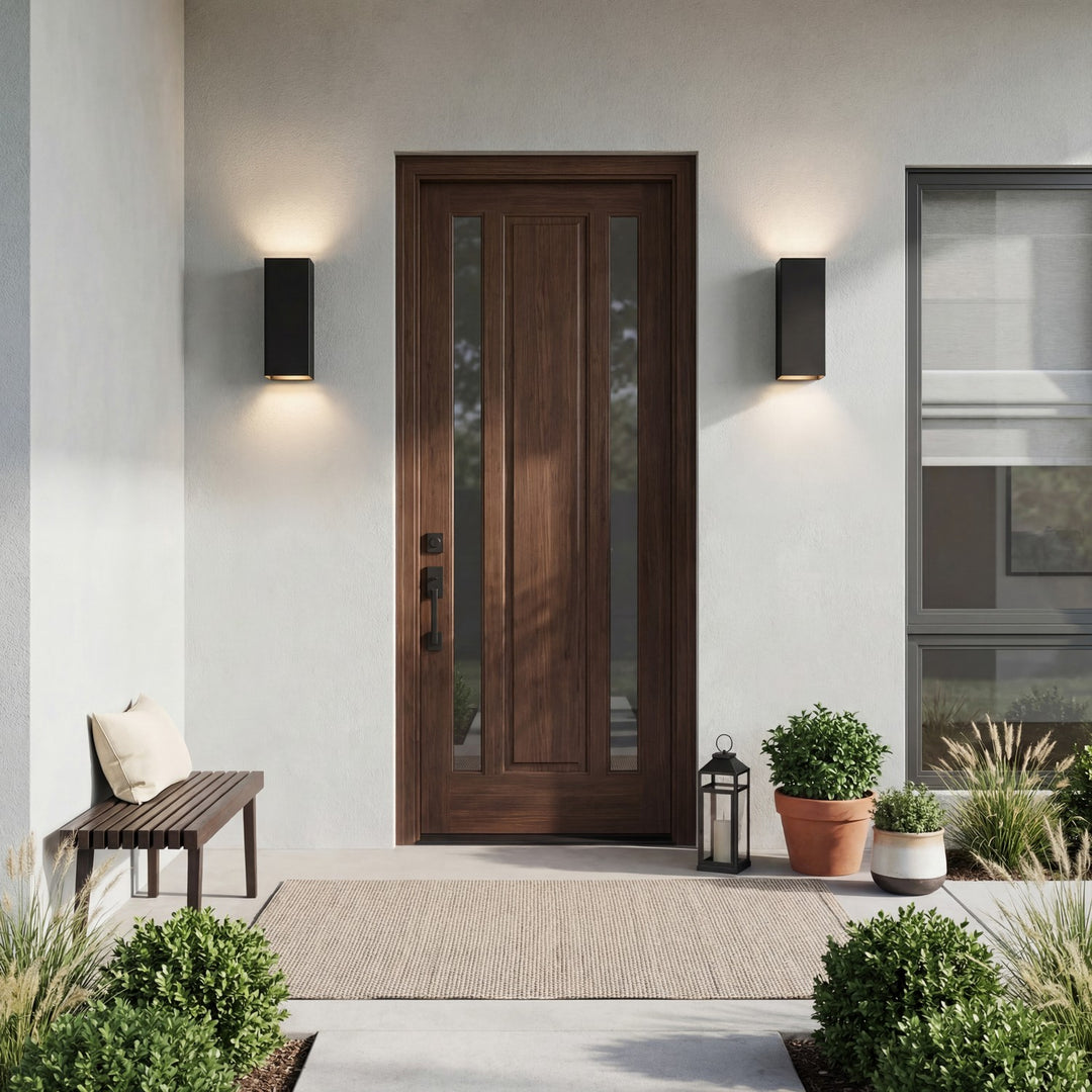 Kichler Canada - 49551AZLED - LED Outdoor Wall Mount - Walden - Architectural Bronze