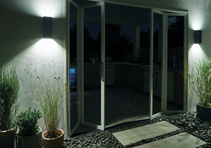 Kichler Canada - 49551BKTLED - LED Outdoor Wall Mount - Walden - Textured Black