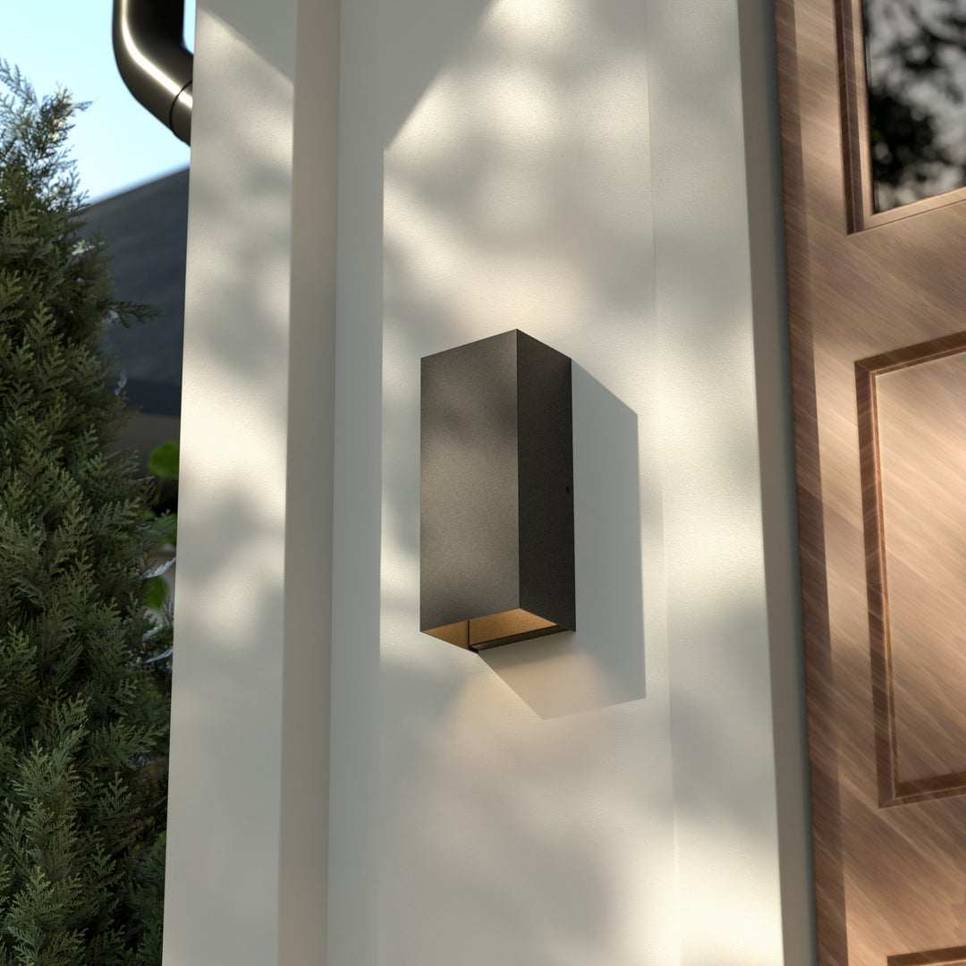 Kichler Canada - 49551BKTLED - LED Outdoor Wall Mount - Walden - Textured Black