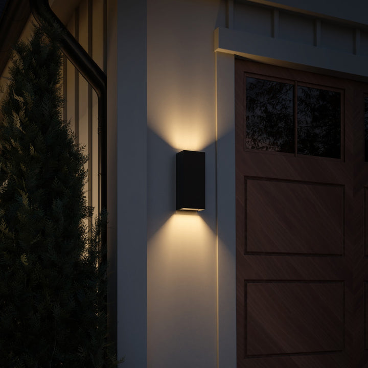 Kichler Canada - 49551BKTLED - LED Outdoor Wall Mount - Walden - Textured Black