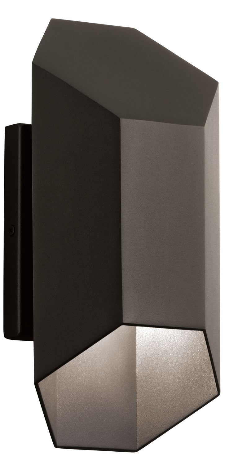 Kichler Canada - 49607AZTLED - LED Outdoor Wall Mount - Estella - Textured Architectural Bronze