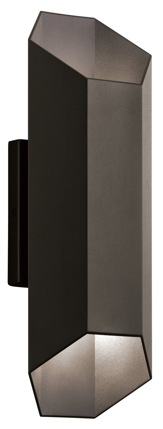 Kichler Canada - 49608AZTLED - LED Outdoor Wall Mount - Estella - Textured Architectural Bronze