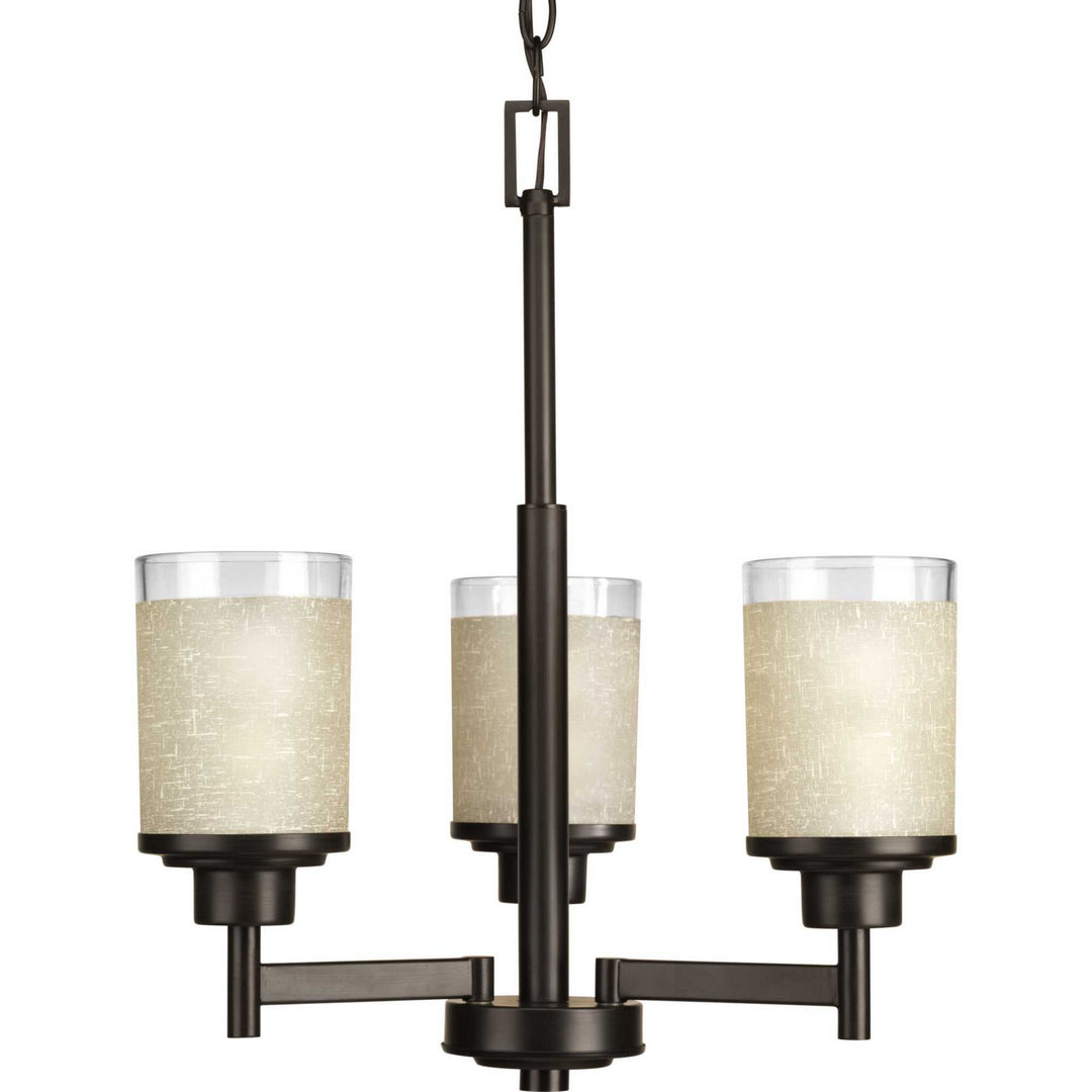 Progress Canada - P4458-20 - Three Light Chandelier - Alexa - Antique Bronze