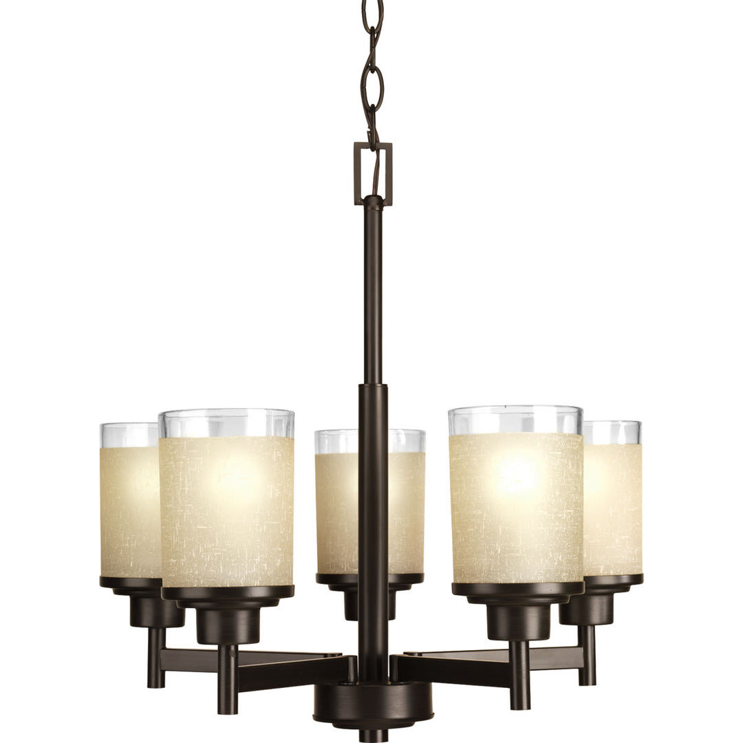 Progress Canada - P4459-20 - Five Light Chandelier - Alexa - Antique Bronze