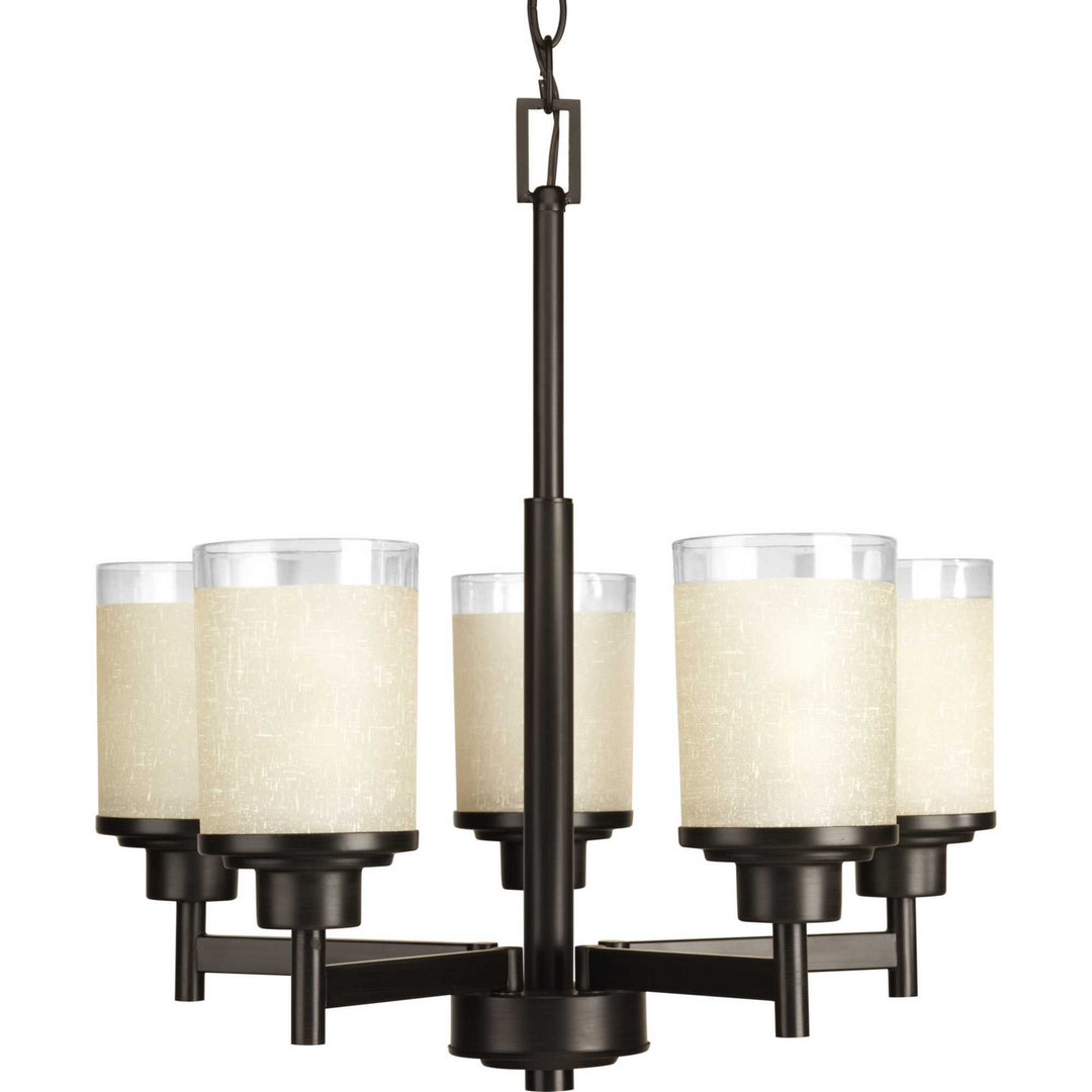 Alexa Five Light Chandelier in Antique Bronze - available from The Lighting Shoppe, trusted by Canadian homeowners