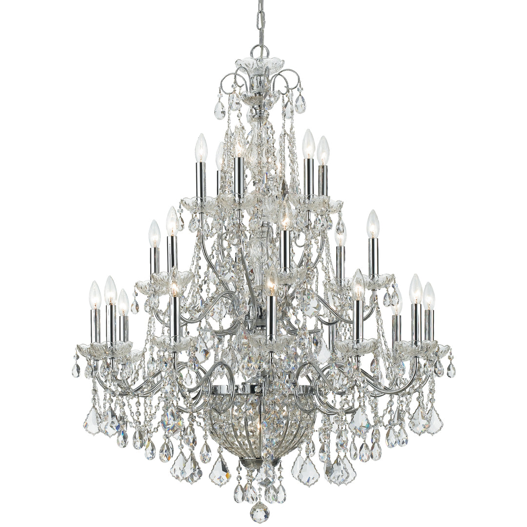 Imperial 26 Light Chandelier in Polished Chrome - available from The Lighting Shoppe, trusted by Canadian homeowners