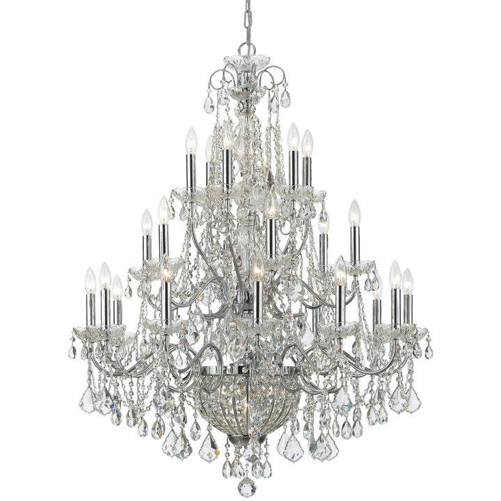 Imperial 26 Light Chandelier in Polished Chrome - available from The Lighting Shoppe, trusted by Canadian homeowners