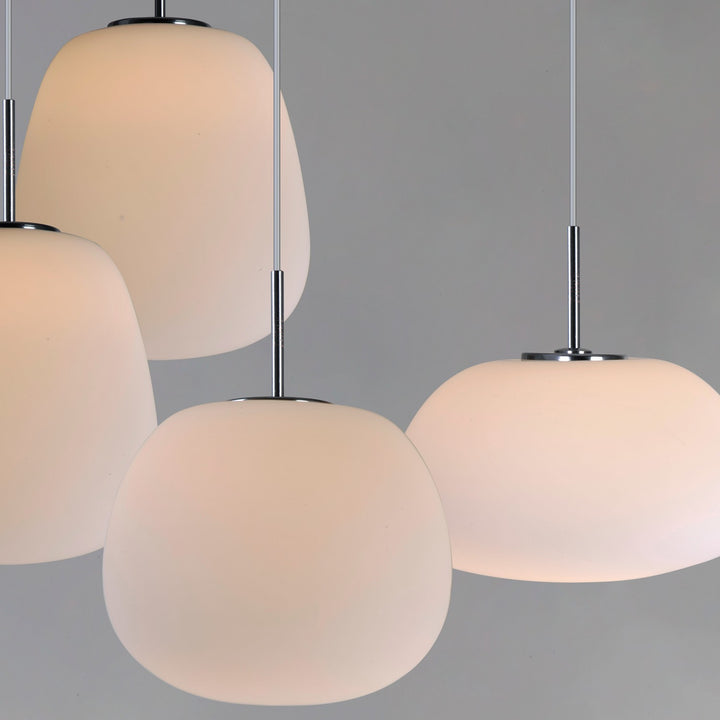 ET2 - E21124-11WT - LED Pendant - Puffs - White