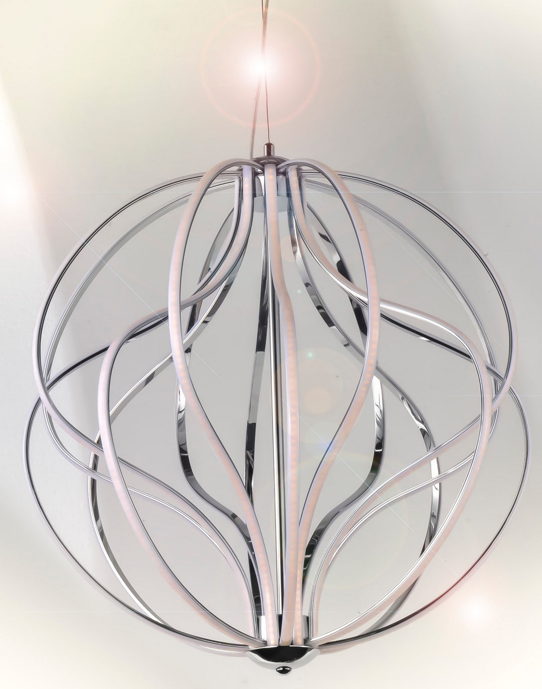 ET2 - E21174-PC - LED Pendant - Aura - Polished Chrome