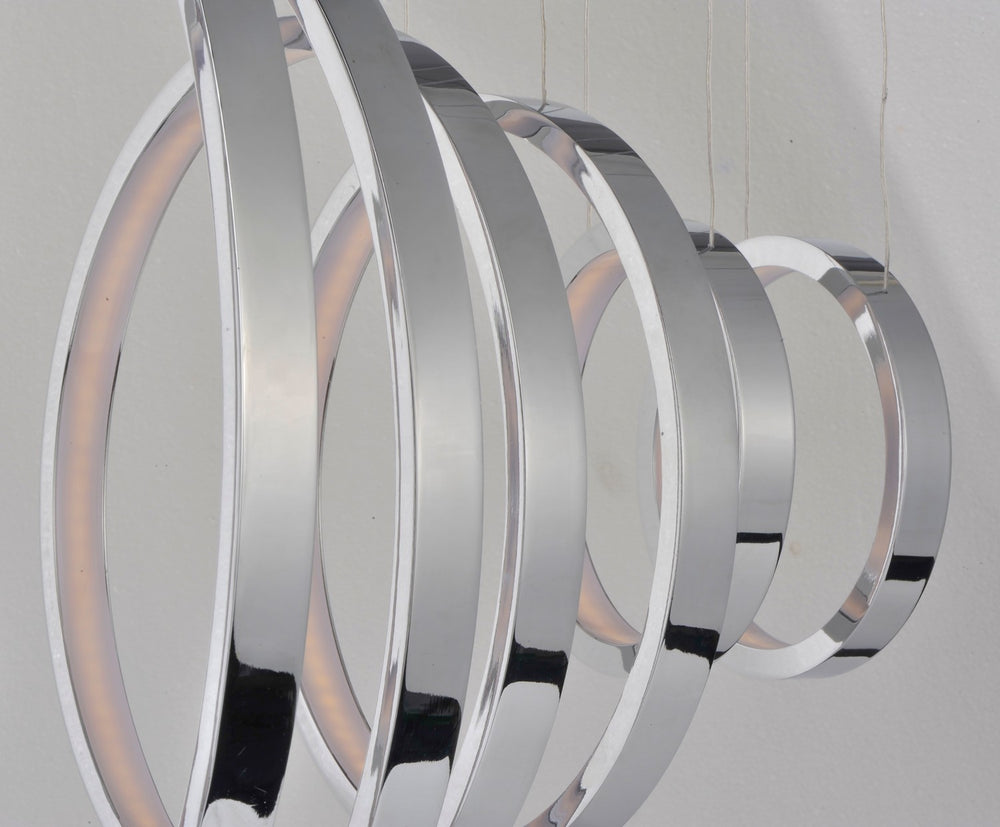 ET2 - E22716-PC - LED Pendant - Hoops LED - Polished Chrome
