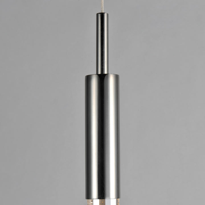 ET2 - E32771-91BC - LED Mini Pendant - Scepter - Black Chrome