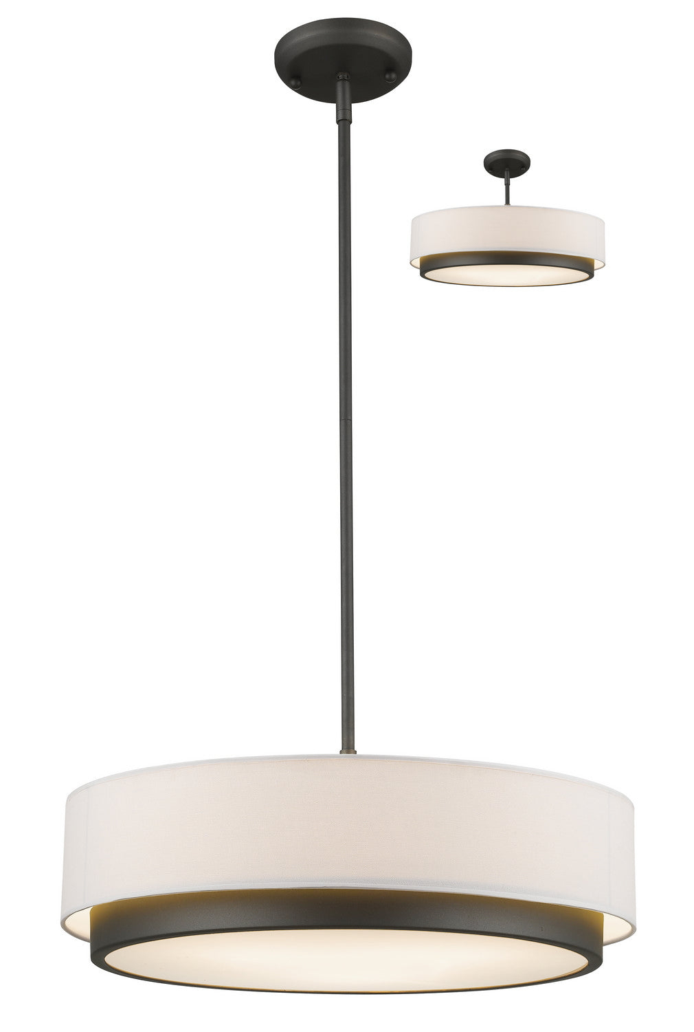 Jade Three Light Pendant in Factory Bronze - available from The Lighting Shoppe, trusted by Canadian homeowners