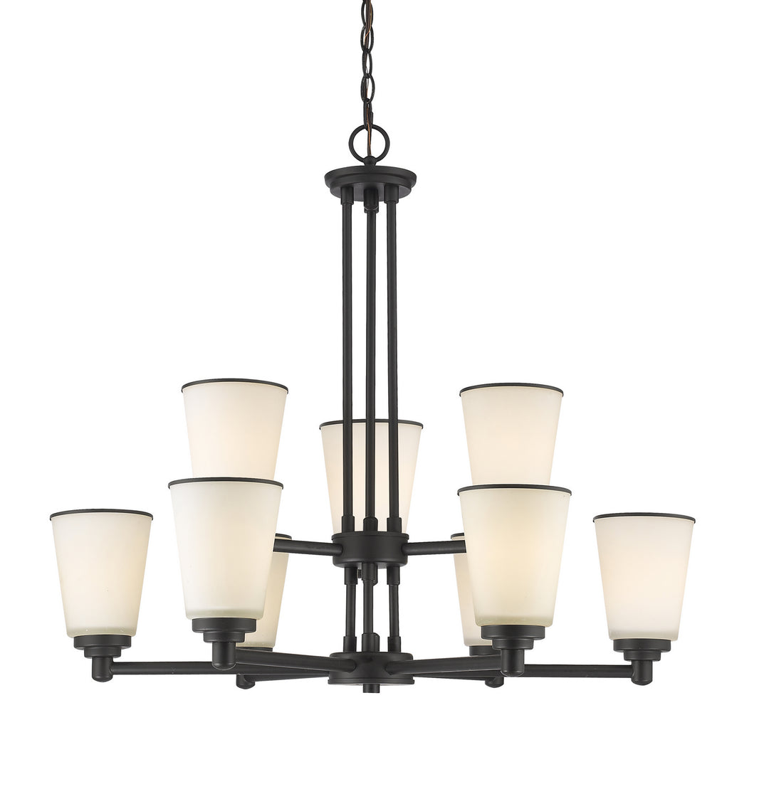 Z-Lite Canada - 432-9BRZ - Nine Light Chandelier - Jarra - Bronze