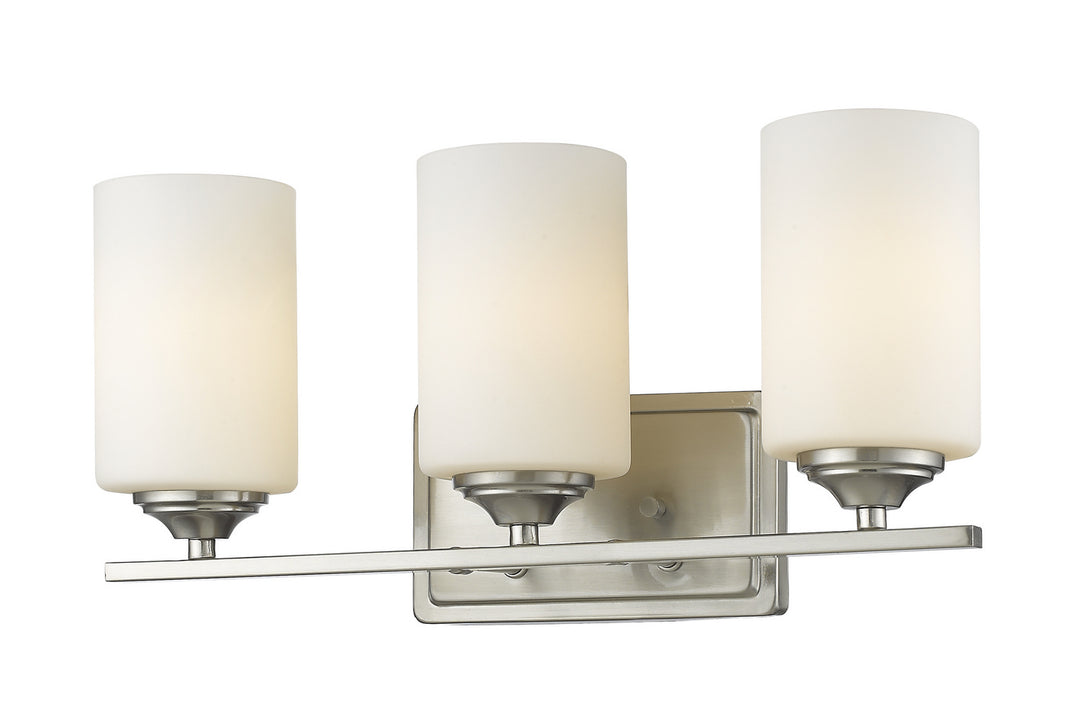 Z-Lite Canada - 435-3V-BN - Three Light Vanity - Bordeaux - Brushed Nickel