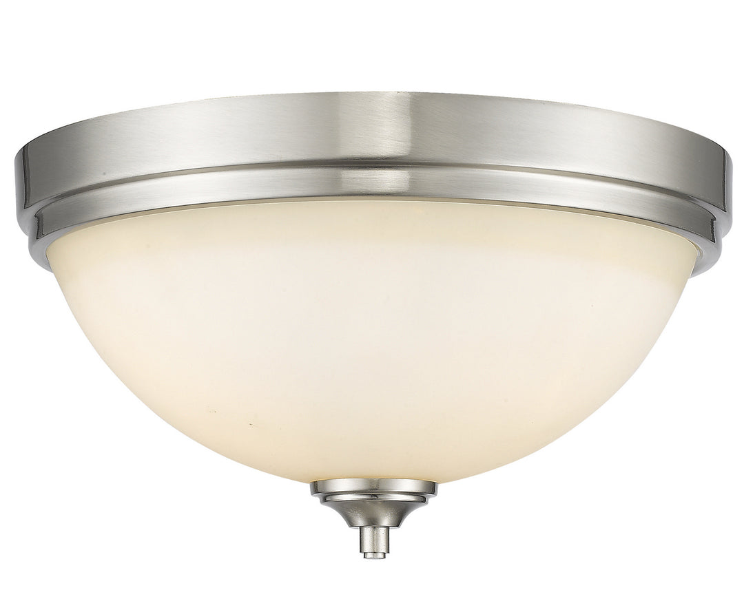 Z-Lite Canada - 435F3-BN - Three Light Flush Mount - Bordeaux - Brushed Nickel