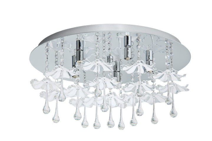 Eglo Canada - 93053A - Five Light Ceiling Mount - Ocondo - Chrome