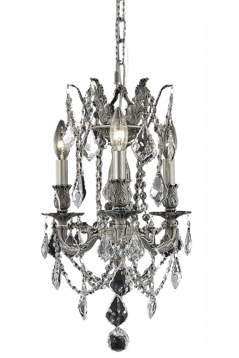 Rosalia Three Light Pendant in Pewter - available from The Lighting Shoppe, trusted by Canadian homeowners