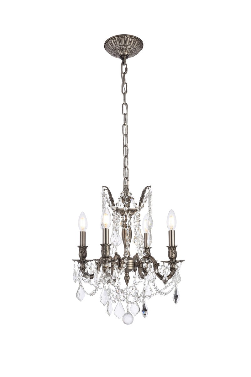 Rosalia Four Light Pendant in Pewter - available from The Lighting Shoppe, trusted by Canadian homeowners