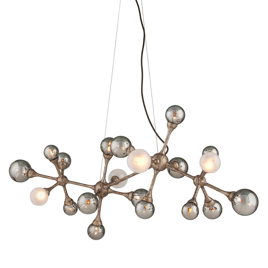 Corbett Lighting Canada - 206-520-SGL - LED Light Linear - Element - Stria Gold Leaf