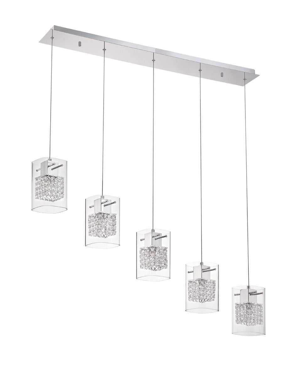 Politan Five Light Bar in Chrome Kendal Canada