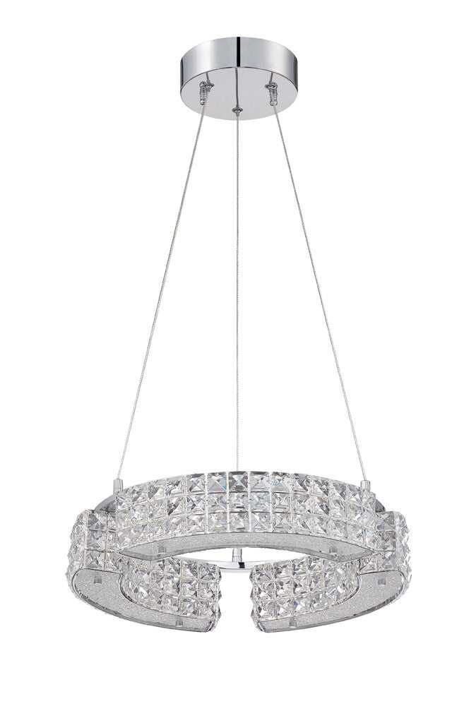 Carina Six Light Pendant in Chrome Kendal Canada