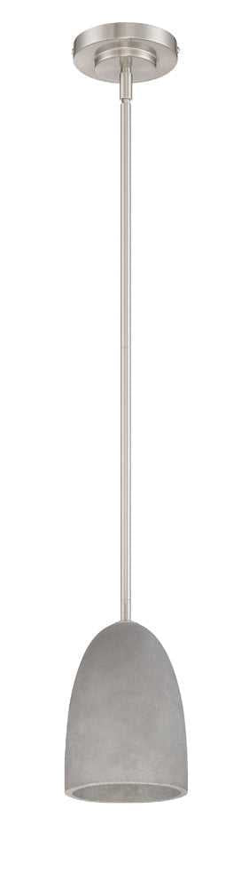 Maysen One Light Pendant in Satin Nickel Kendal Canada