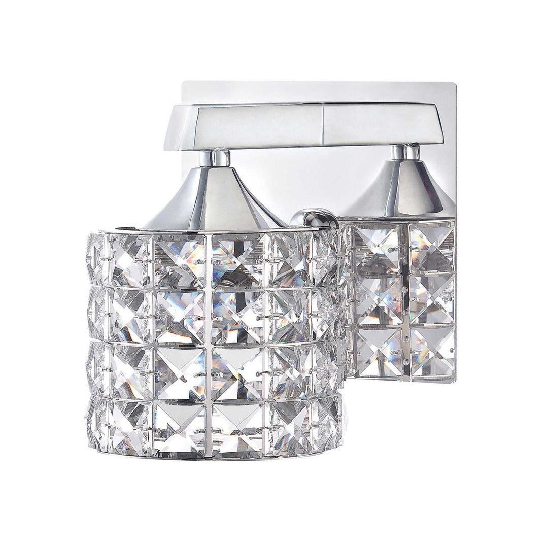 Lustra One Light Bath Sconce in Chrome Kendal Canada