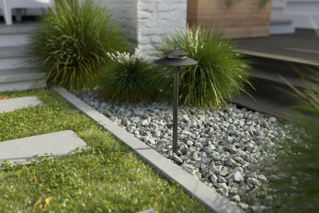 Kichler Canada - 15480CBR - One Light Path Light - Centennial Brass