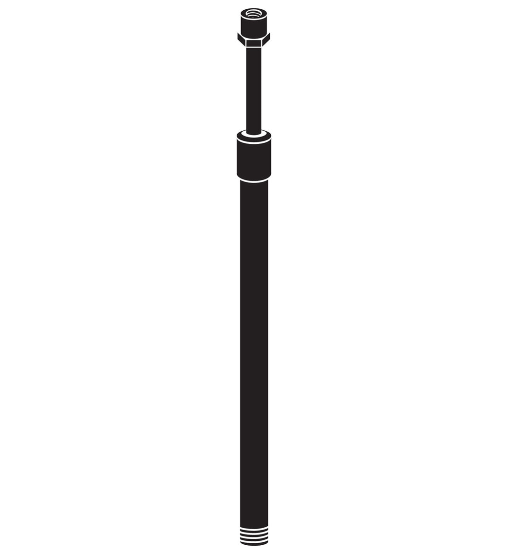 Kichler Canada - 15570BKT - Adjustable Stem - Accessory - Textured Black