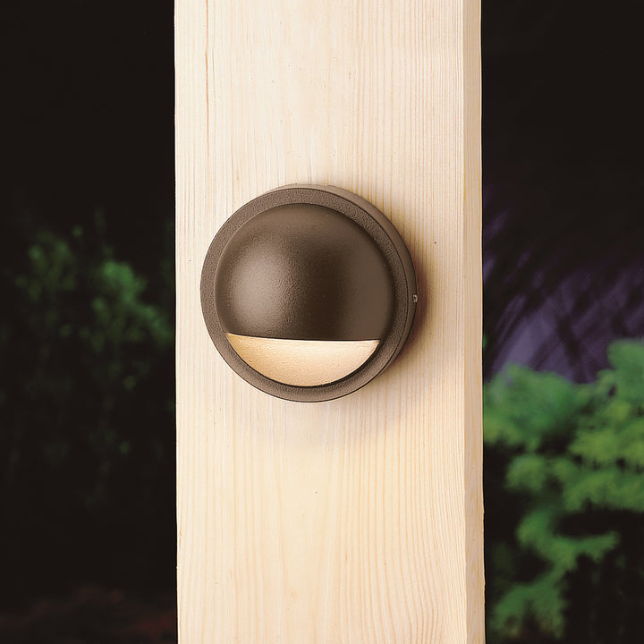 Kichler Canada - 15764AZT27R - LED Deck Light - Textured Architectural Bronze