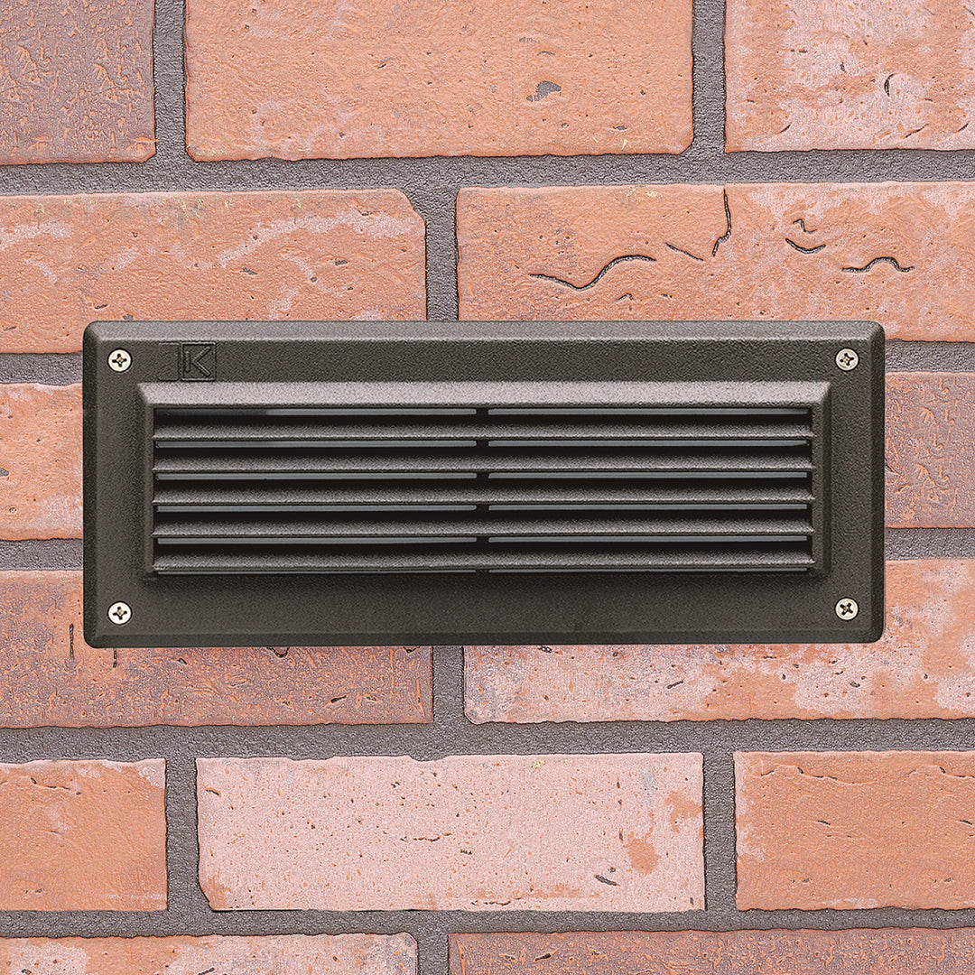 Kichler Canada - 15773AZT27R - LED Brick Light - Landscape Led - Textured Architectural Bronze
