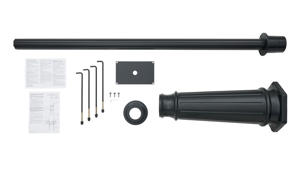 Kichler Canada - 9542BK - Outdoor Post - Accessory - Black Material (Not Painted)