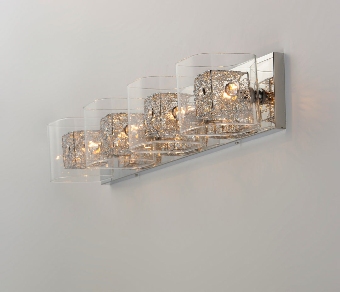 ET2 - E22834-18PCPC - LED Bath Vanity - Gem - Polished Chrome