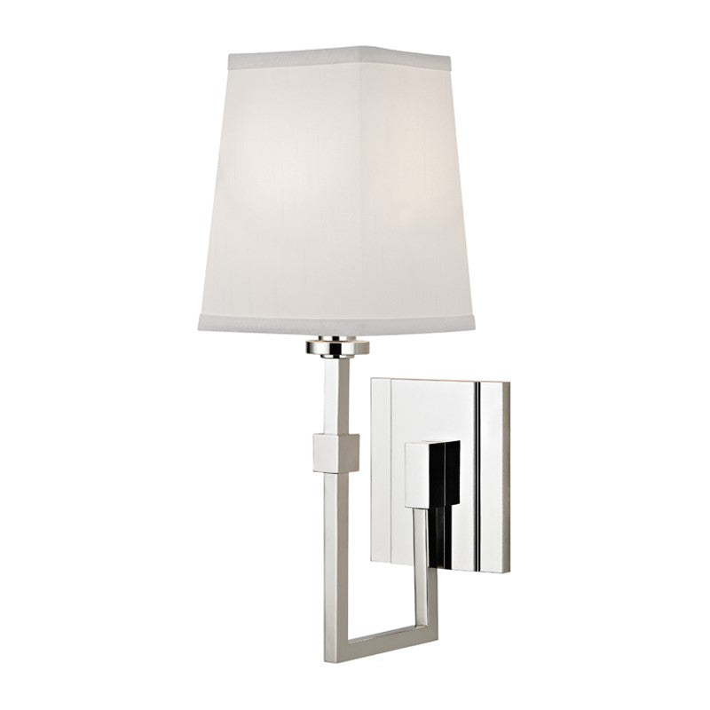 Hudson Valley Canada - 1361-PN - One Light Wall Sconce - Fletcher - Polished Nickel