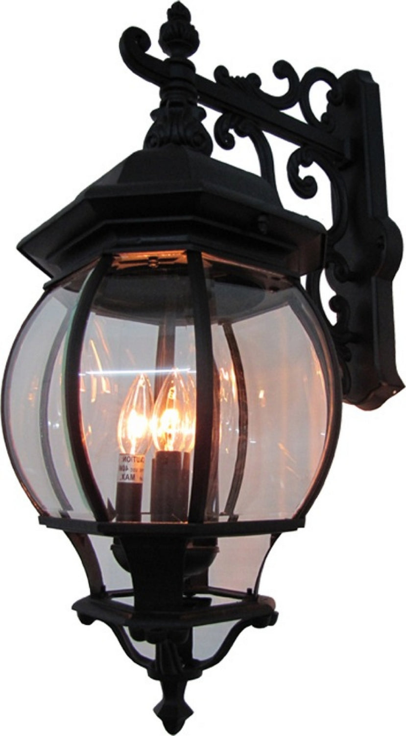 Classico Four Light Outdoor Wall Mount in Rust - available from The Lighting Shoppe, trusted by Canadian homeowners