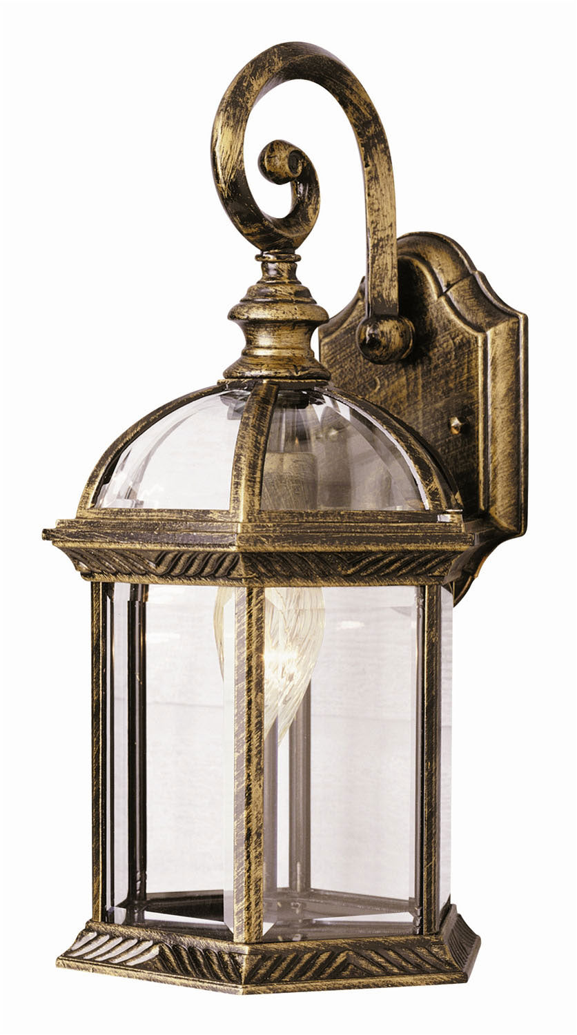 Wentworth One Light Wall Lantern in Black Copper - available from The Lighting Shoppe, trusted by Canadian homeowners