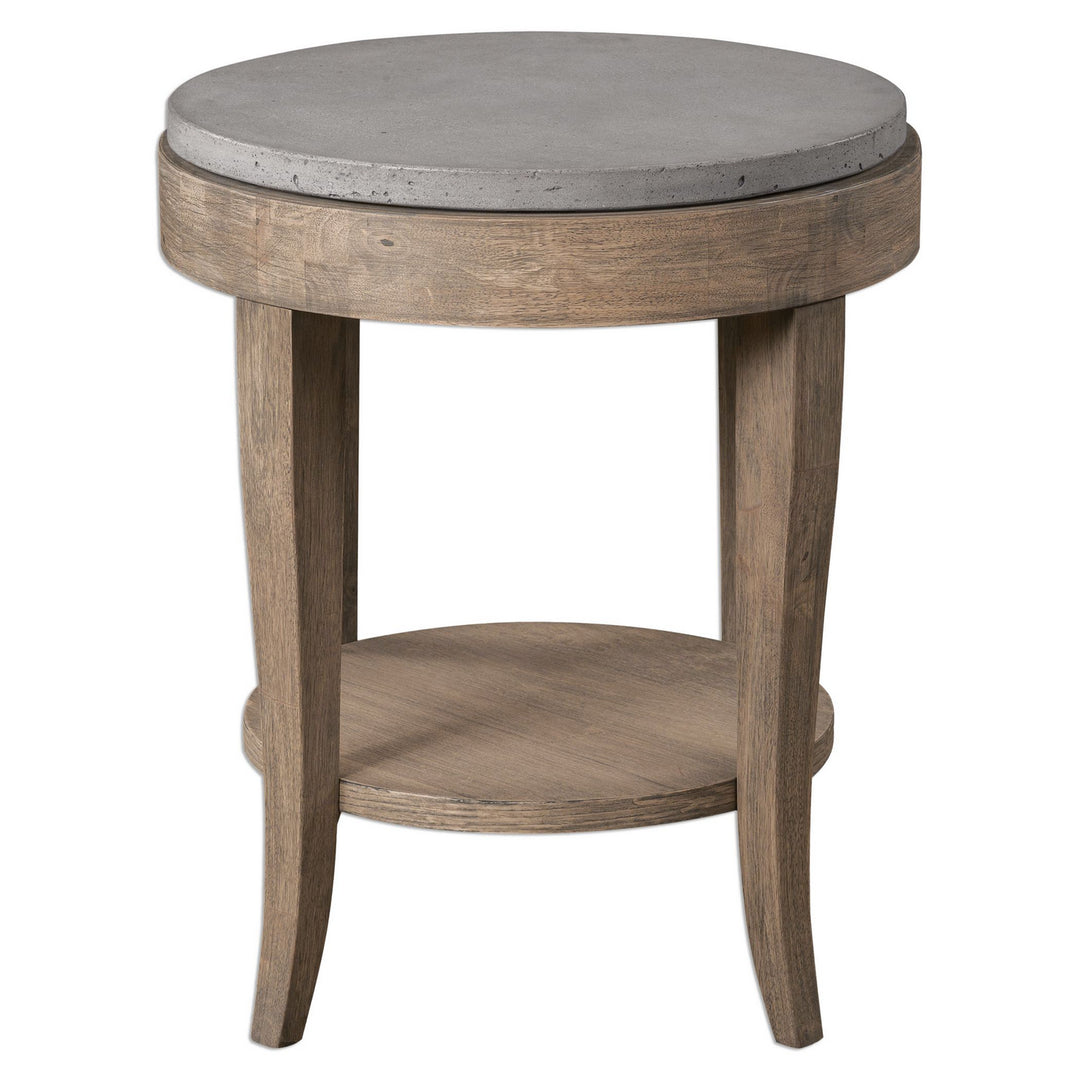 Deka Accent Table in Brown Glazed Natural - available from The Lighting Shoppe, trusted by Canadian homeowners