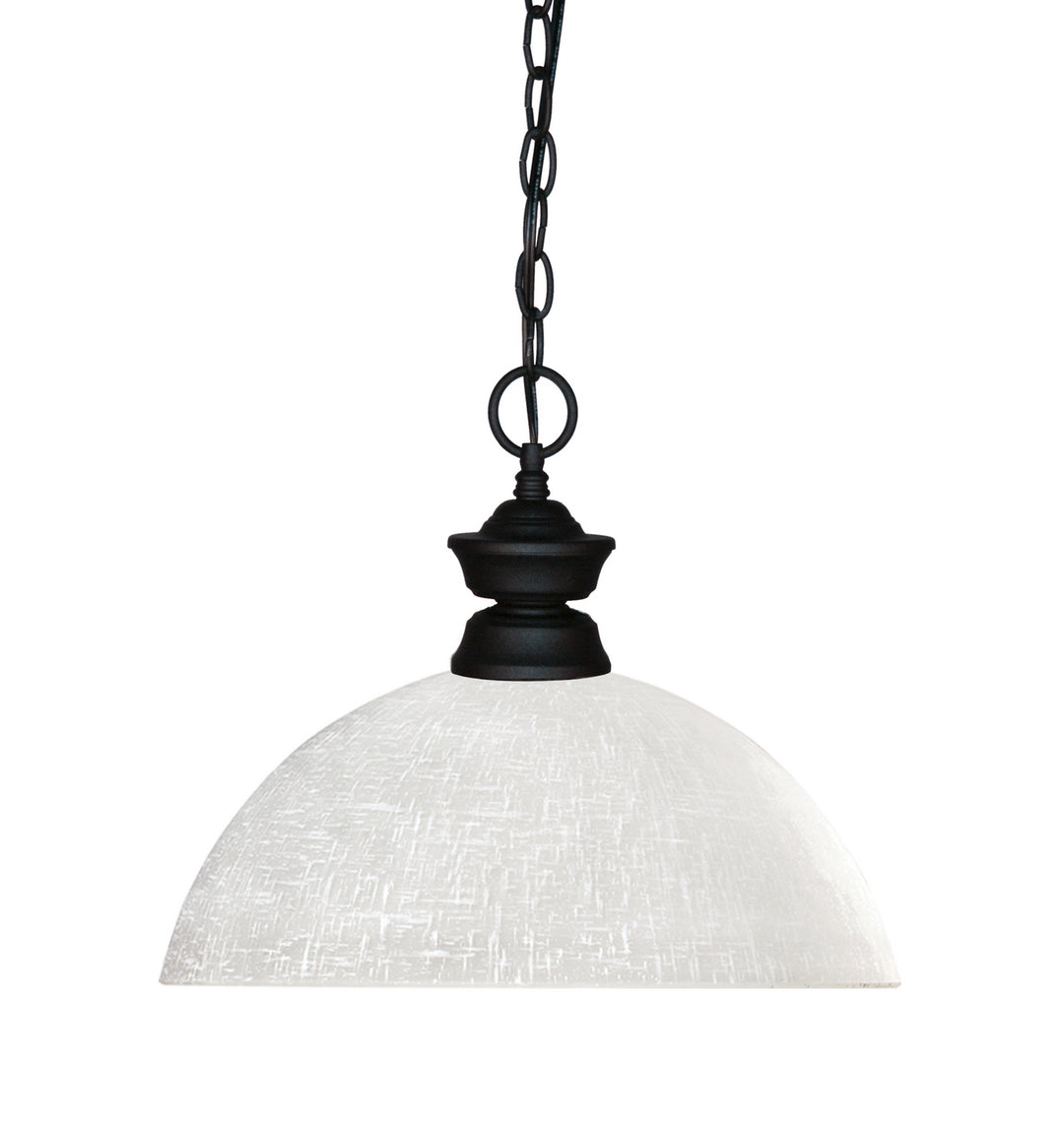 Shark One Light Pendant in Matte Black - available from The Lighting Shoppe, trusted by Canadian homeowners