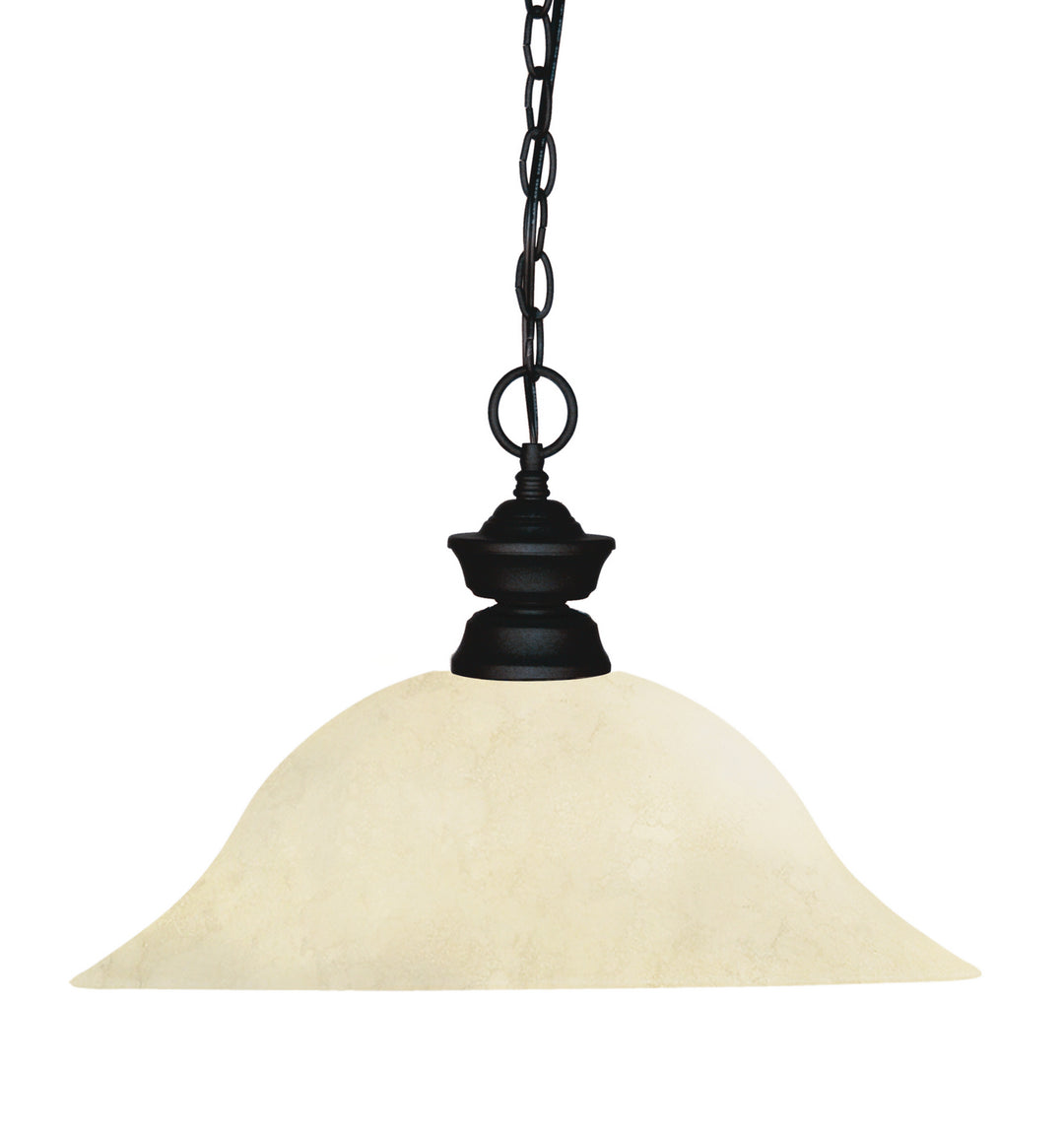 Shark One Light Pendant in Matte Black - available from The Lighting Shoppe, trusted by Canadian homeowners