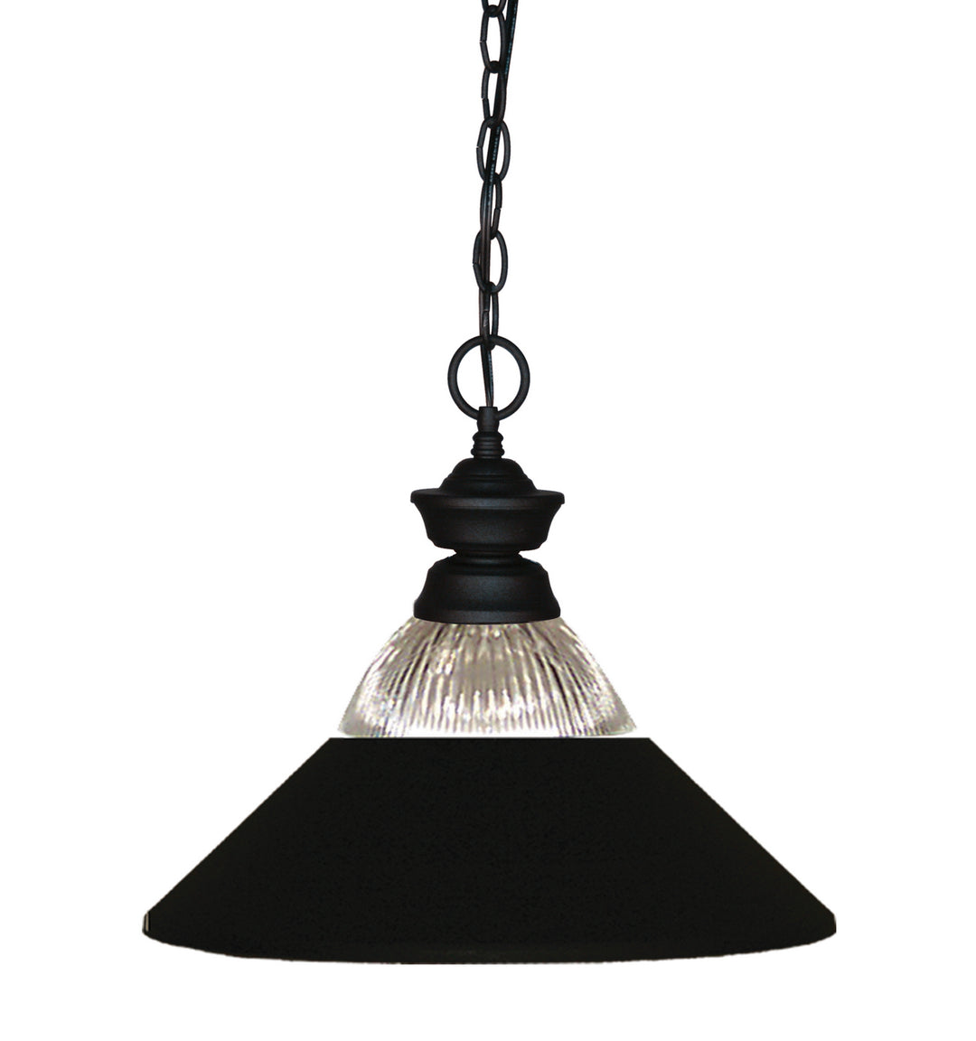 Shark One Light Pendant in Matte Black - available from The Lighting Shoppe, trusted by Canadian homeowners