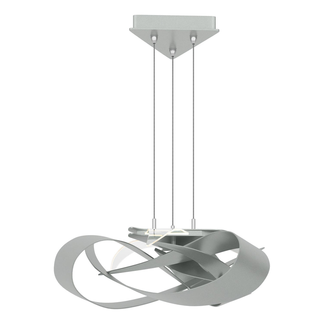 Hubbardton Forge Canada - 136520-LED-STND-82 - LED Pendant - Flux - Vintage Platinum