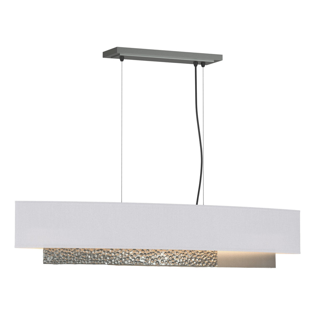 Hubbardton Forge Canada - 137675-SKT-STND-82-SF4279 - Four Light Pendant - Oceanus - Vintage Platinum