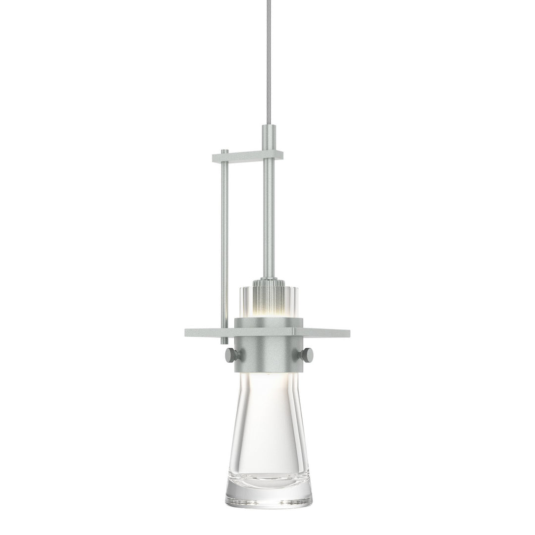 Erlenmeyer One Light Mini Pendant in Vintage Platinum - available from The Lighting Shoppe, trusted by Canadian homeowners