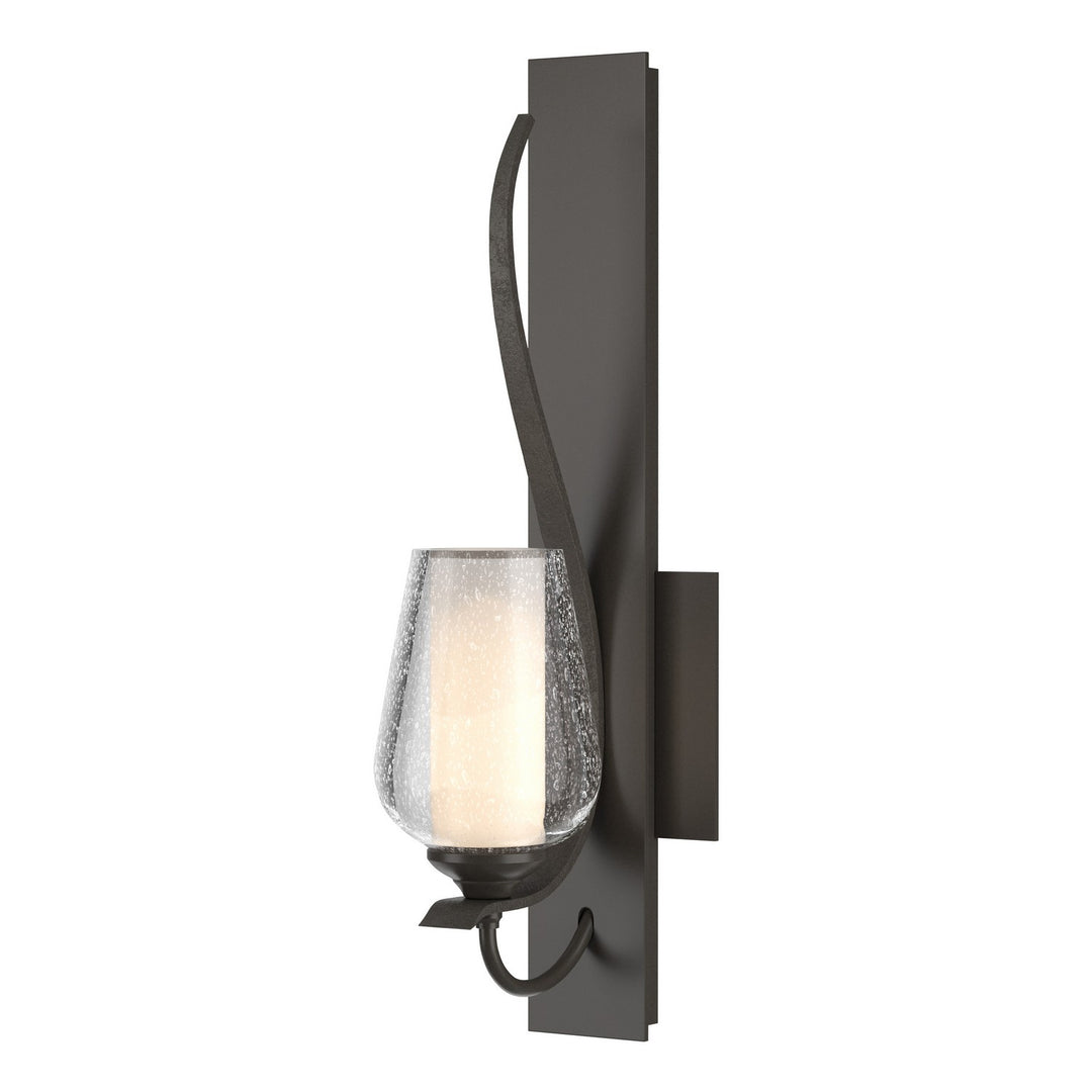 Hubbardton Forge Canada - 203035-SKT-07-ZS0354 - One Light Wall Sconce - Flora - Dark Smoke