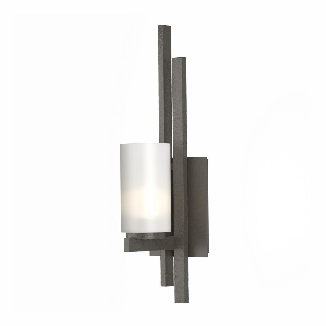Hubbardton Forge Canada - 206301-SKT-RGT-07-GG0168 - One Light Wall Sconce - Ondrian - Dark Smoke
