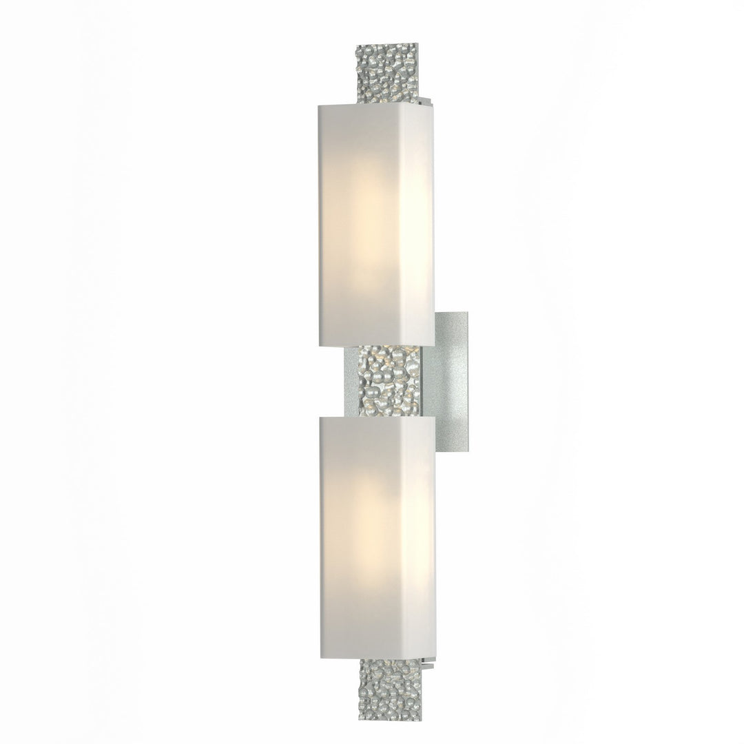 Hubbardton Forge Canada - 207695-SKT-82-GG0441 - Two Light Wall Sconce - Oceanus - Vintage Platinum