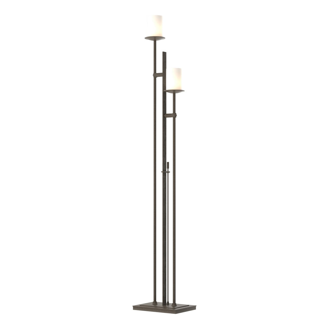 Rook Two Light Floor Lamp in Dark Smoke - available from The Lighting Shoppe, trusted by Canadian homeowners