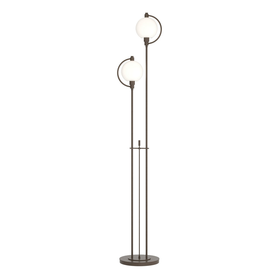 Hubbardton Forge Canada - 242210-SKT-05-GG0436 - Two Light Floor Lamp - Pluto - Bronze